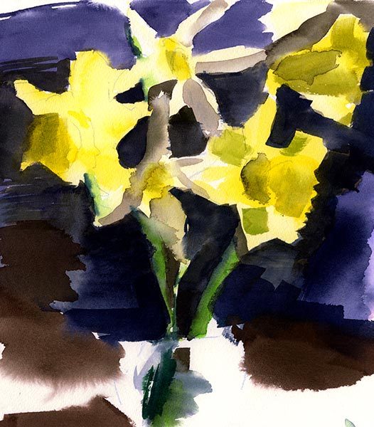 Daffodils, Blue